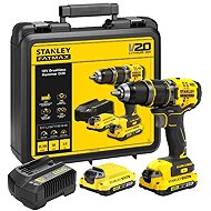 STANLEY FATMAX 18V AKU impact drill in case SFMCD721D2K-QW (2x2 Ah) - Cordless Drill