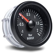 Auto Gauge - turbo pressure gauge, black - Dashboard Gauge