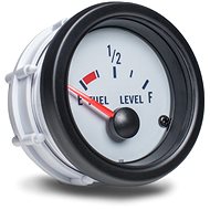 Auto Gauge - fuel level gauge, white - Dashboard Gauge