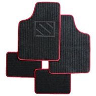 CAPPA - Autokoberce univerzálne textilné NAPOLI červené - Autokoberce