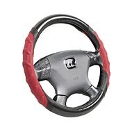 CAPPA Steering Wheel Cover CU-1508006 Black-red - Steering Wheel Cover