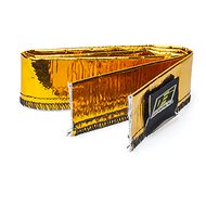 DEi Design Engineering gold heat insulation sleeve "Heat Sheath Gold", size 2,5 cm diameter x 0,9 - Thermal Fire Sleeve