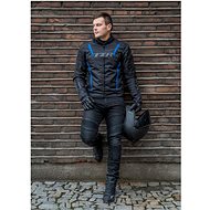 TXR Gunner Black/Blue, size XL - Motorcycle Jacket