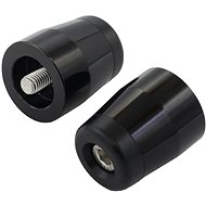 M-Style Lead Kawasaki Steel Weights - Black - Handlebar Weights
