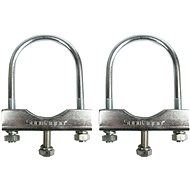 MULTIPLE of support wheel for round drawbar 70 mm (set of 2 - Holder