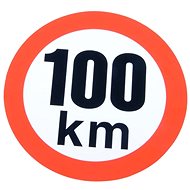 PUTNA speed 100 km - Speed Limit Sticker