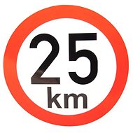 PUTNA speed 25 km - Speed Limit Sticker