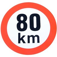 PUTNA speed 80 km - Speed Limit Sticker