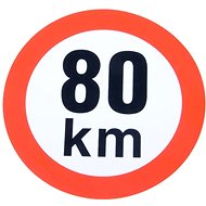 PUTNA speed 80 km - Speed Limit Sticker