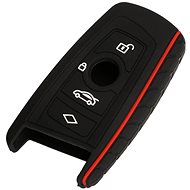 UNI Silicone key cover BMW F10 F20 F30 Z4 X1 X3 X4 M1 M2 M3 1 2 3 5 7 4 red-black MS-0481 - Car Key Case