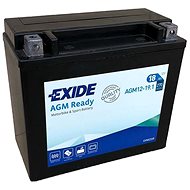 EXIDE BIKE AGM Ready 18Ah, 12V, AGM12-19.1 (YTX20-BS) - Motorcycle batteries