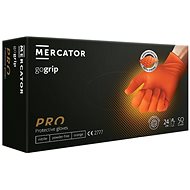 MERCATOR Prémium kesztyű gogrip orange 50 darab (XL méret) - Munkakesztyű