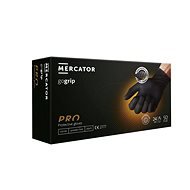 MERCATOR Prémiové rukavice gogrip black 50ks (velikost XL) - Pracovní rukavice