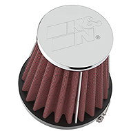 K&N RC-1060 universal round bevel filter with 49 mm inlet and 76 mm height - Air Filter