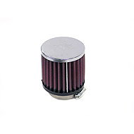 K&N RC-1910 universal round filter with 54 mm inlet and 76 mm height - Air Filter