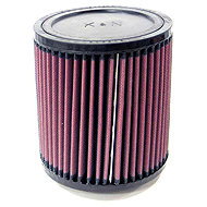 K&N RU-1000 universal round filter with 62 mm inlet and 152 mm height - Air Filter