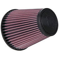 K&N RU-1035 universal round bevel filter with inlet 89 mm and height 152 mm - Air Filter