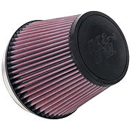 K&N RU-1036 universal round bevel filter with inlet 152 mm and height 152 mm - Air Filter