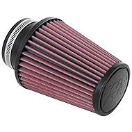K&N RU-1039 universal round bevel filter with inlet 76 mm and height 152 mm - Air Filter