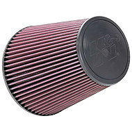 K&N RU-1044 universal round bevel filter with inlet 152 mm and height 203 mm - Air Filter