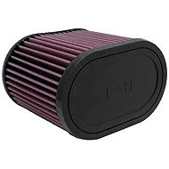 K&N RU-1500 universal oval filter with inlet 70 mm and height 127 mm - Air Filter