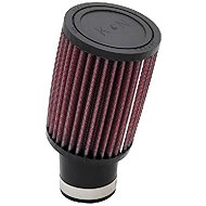 K&N RU-1780 universal round filter with inlet 52 mm and height 127 mm - Air Filter