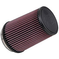 K&N RU-2590 universal round bevel filter with inlet 102 mm and height 178 mm - Air Filter