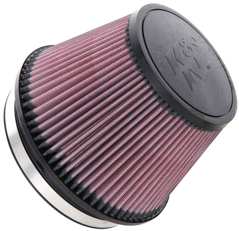 K&N RU-2710 universal round bevel filter with inlet 84 mm and height 165 mm - Air Filter