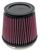 K & N RU-4250 univerzálny okrúhly skosený filter so vstupom 95 mm a výškou 127 mm - Vzduchový filter