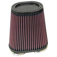 K&N RU-4710 universal oval straight filter with 60 mm inlet and 171 mm height - Air Filter