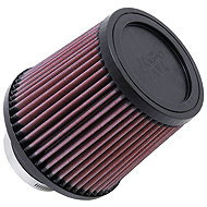 K&N RU-4990 universal round bevel filter with 76 mm inlet and 141 mm height - Air Filter