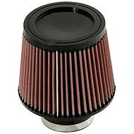 K&N RU-5176 universal round bevel filter with inlet 76 mm and height 127 mm - Air Filter