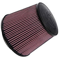K&N RU-5179 universal round bevel filter with inlet 152 mm and height 191 mm - Air Filter