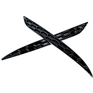 ACEXXON Replacement rear reflectors in honeycomb pattern for Tesla Model 3, gloss black - Car Reflectors