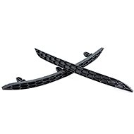 ACEXXON Replacement rear reflectors in honeycomb pattern for VW Golf 8 GTI, matt black - Car Reflectors