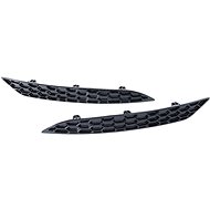 ACEXXON Replacement rear reflectors in honeycomb pattern for VW Golf 7.5 GTI/R, gloss black - Car Reflectors