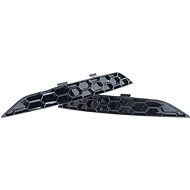 ACEXXON Replacement rear reflectors in honeycomb pattern for Audi A5 S-Line/S5 B9, gloss black - Car Reflectors