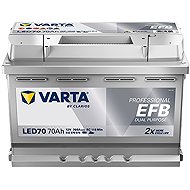 VARTA LED70, battery 12V, 70Ah - Traction Battery