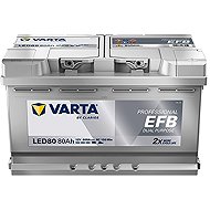 VARTA LED80, battery 12V, 80Ah - Traction Battery