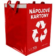 SIXTOL Taška na tříděný odpad SORT EASY CARTON, 30x30x40cm, 36l - Odpadkový koš