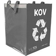 SIXTOL Taška na tříděný odpad SORT EASY METAL, 30x30x40cm, 36l - Odpadkový koš