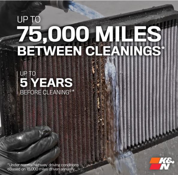 K&N air filter 33-3002 - Air Filter