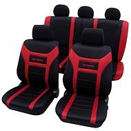 CAPPA Car seat covers ENERGY Octavia black/red - Car Seat Covers