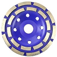 GEKO Diamond pot grinding wheel double row, 125x5x22,23mm - Grinding Wheel