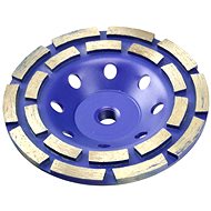 GEKO Diamond pot grinding wheel double row, 125x5mmxM14 - Grinding Wheel