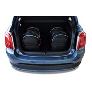 KJUST SET OF BAGS 3PCS FOR FIAT 500X BOTTLE 2022+ - Car Boot Organiser