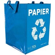 SIXTOL Taška na triedený odpad SORT EASY PAPIER, 30 × 30 × 40 cm, 36 l - Odpadkový kôš