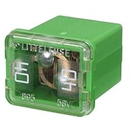 HELLA fuse PAL LOW PROFILE JCASE 40A green - Car Fuses