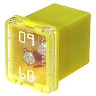 HELLA fuse PAL LOW PROFILE JCASE 60A yellow - Car Fuses