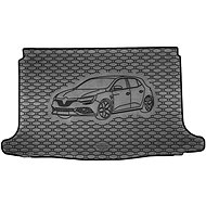 ACI RENAULT Mégane 16- rubber boot liner with car illustration black Hatchback - Boot Tray